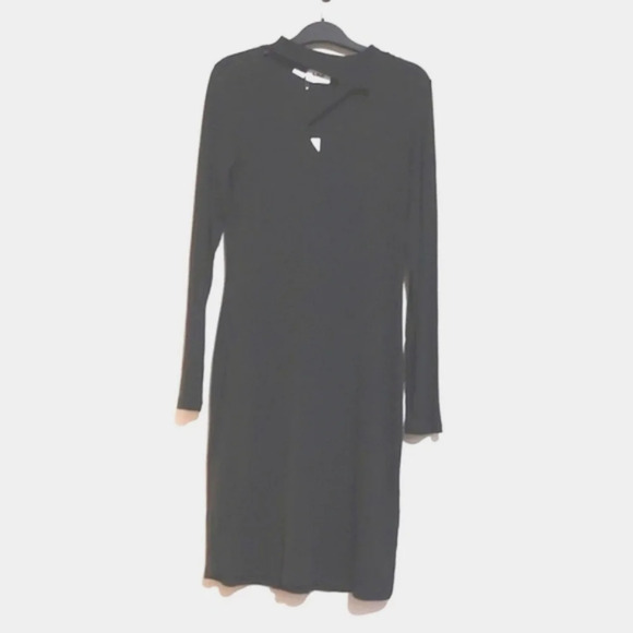 LNA  Thea black dress nwt size M - Picture 1 of 6